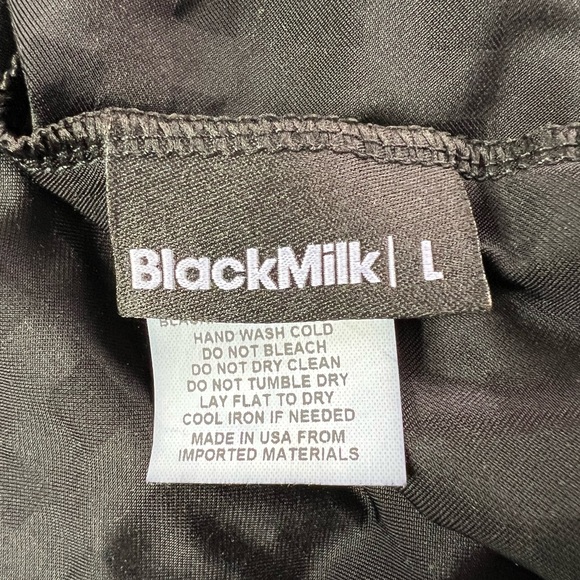 Blackmilk Burned Diamond Date Night Dress ~ LIMITED Black Size Large - Picture 15 of 16